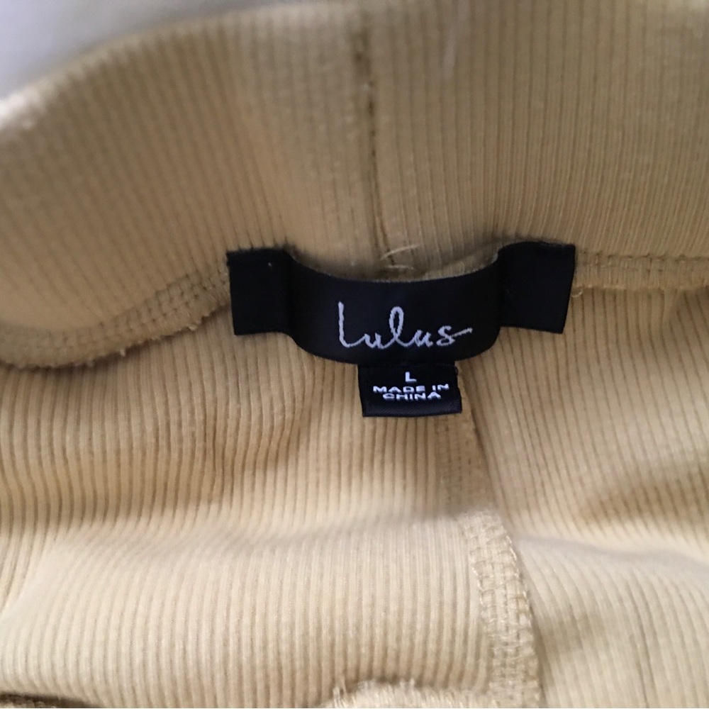 Lulus Ribbed Boho Pants - Picture 5 of 5